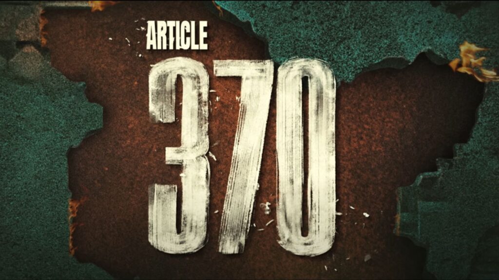 Article 370 box office collection day 1