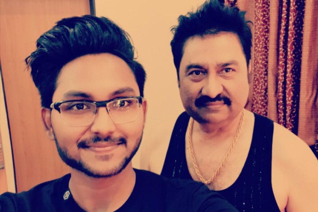 Kumar Sanu with son Jaan Kumar Sanu Source- Instagram