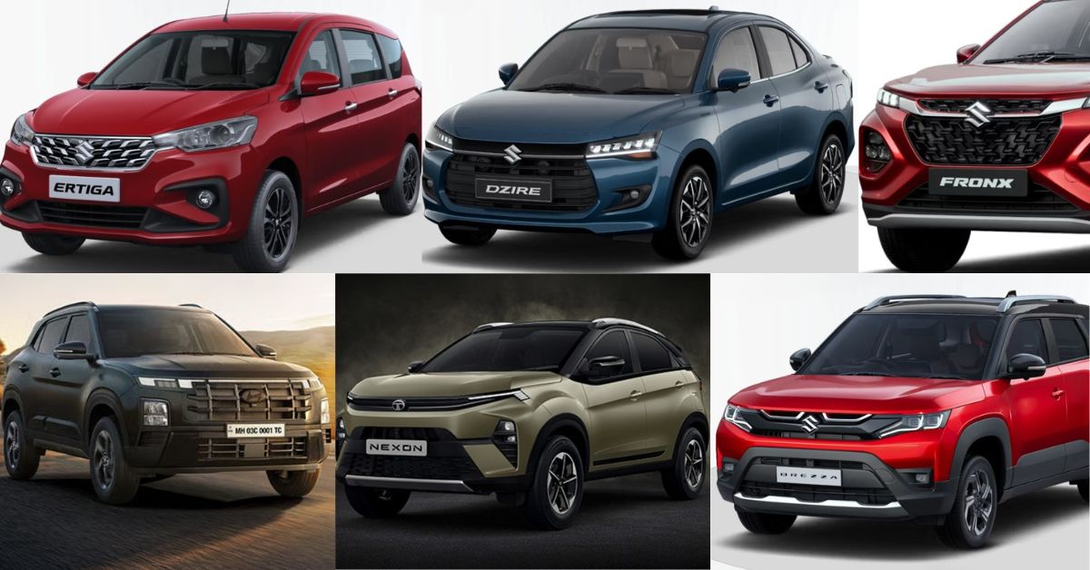 अगस्त 2025 में सबसे ज्यादा बिकने वाली टॉप कार